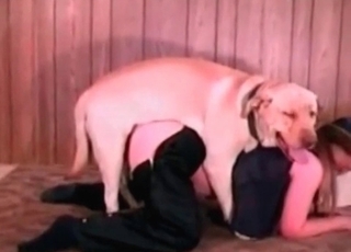 Cutie and her sweet puppy