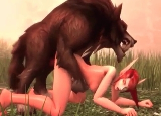 Close up zoo cartoon scene