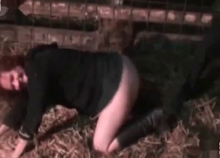 White tyke in animal sex scene