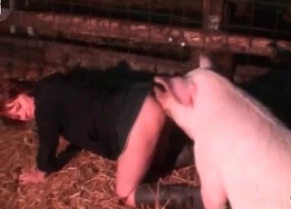 White tyke in animal sex scene