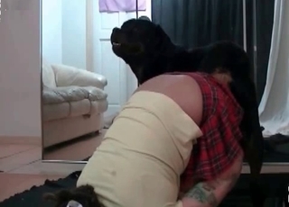 Cur fucking a schoolgirl