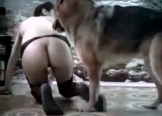Lad nailed in doggy style