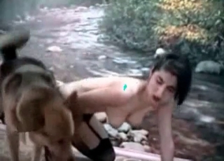 Lad nailed in doggy style