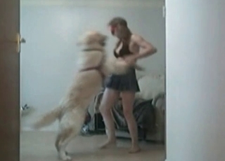 Musician and her lovely doggy