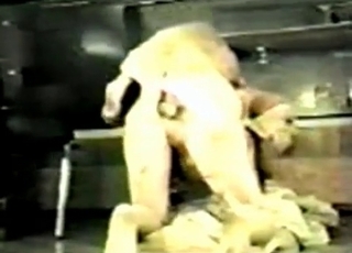 Nasty doggy style zoo porn