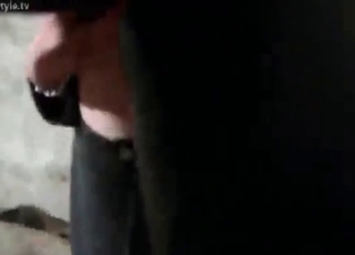 Brown pony fucking asshole