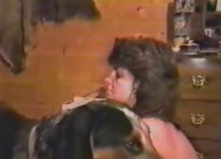 Passionate beast drilling a dripping cunt