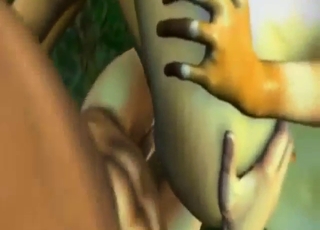 Deer pussy taking it in POV, it's way too hot