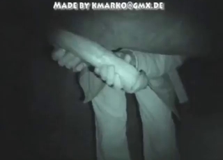 Huge horse penis sliding inside that booty hole